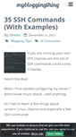 Mobile Screenshot of mybloggingthing.com